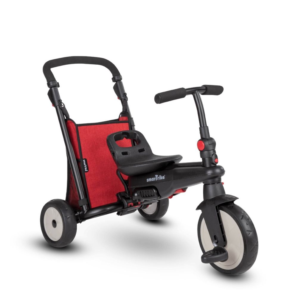 Сгъваема триколка 7 в 1, Smart Trike, Melange Red