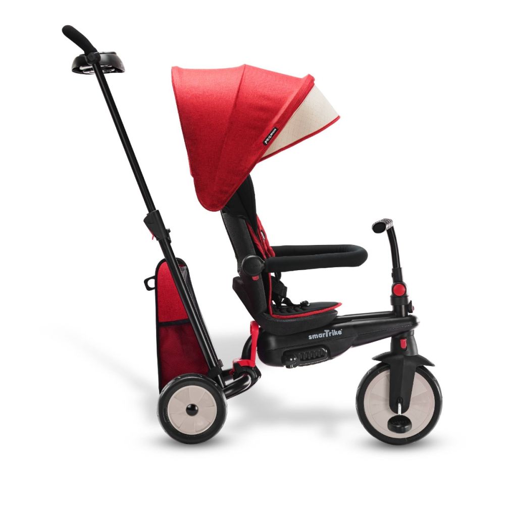 Сгъваема триколка 7 в 1, Smart Trike, Melange Red