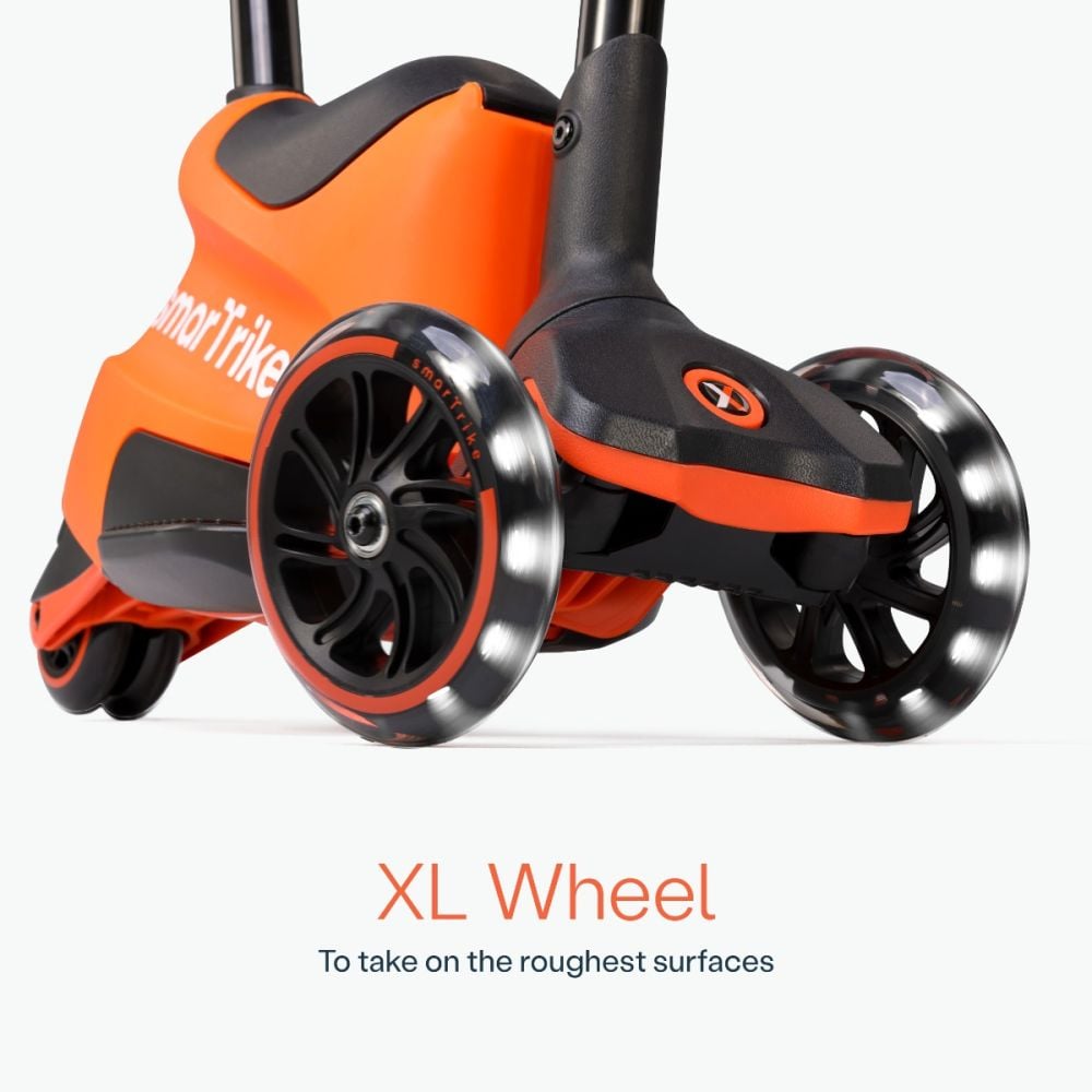Тротинетка 3 в 1, Smart Trike Xtend, Ride-On, Orange