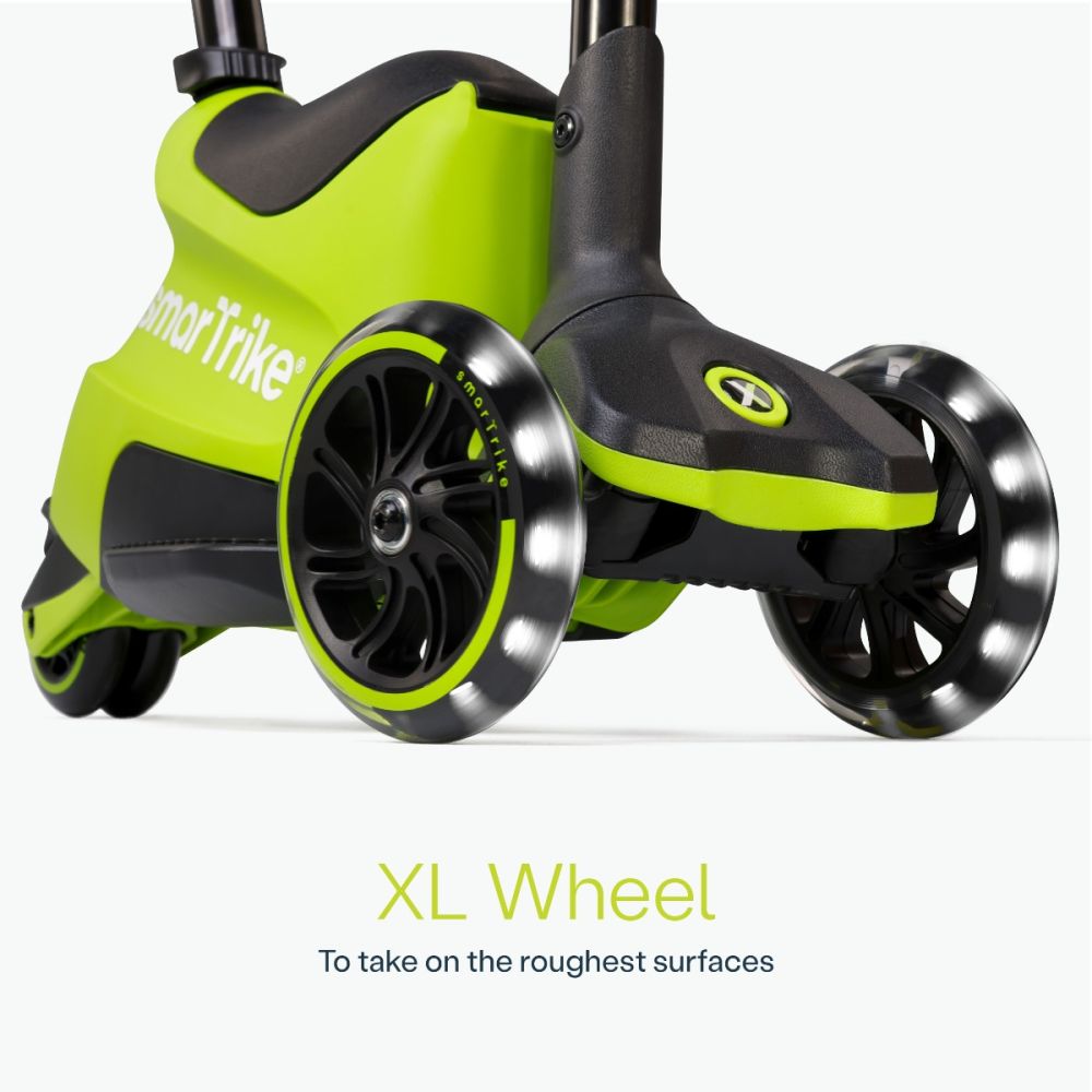 Тротинетка 3 в 1, Smart Trike Xtend, Ride-On, Lime