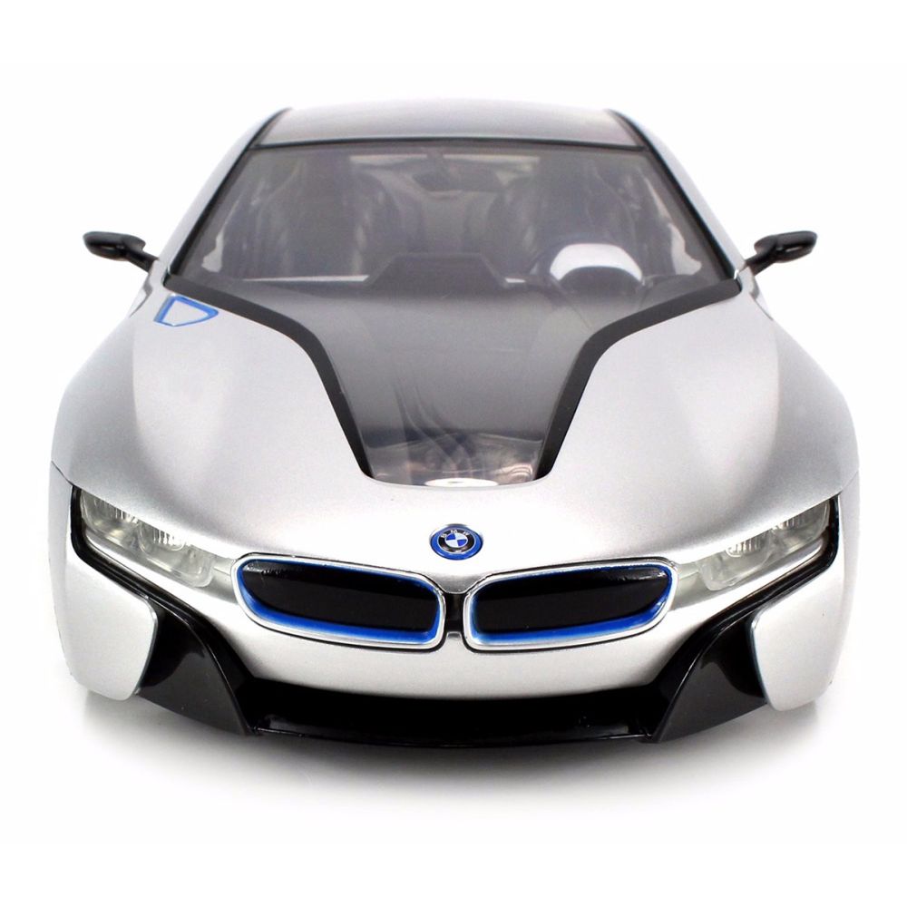 Кола с дистанционно Rastar BMW I8 1:14, Сив