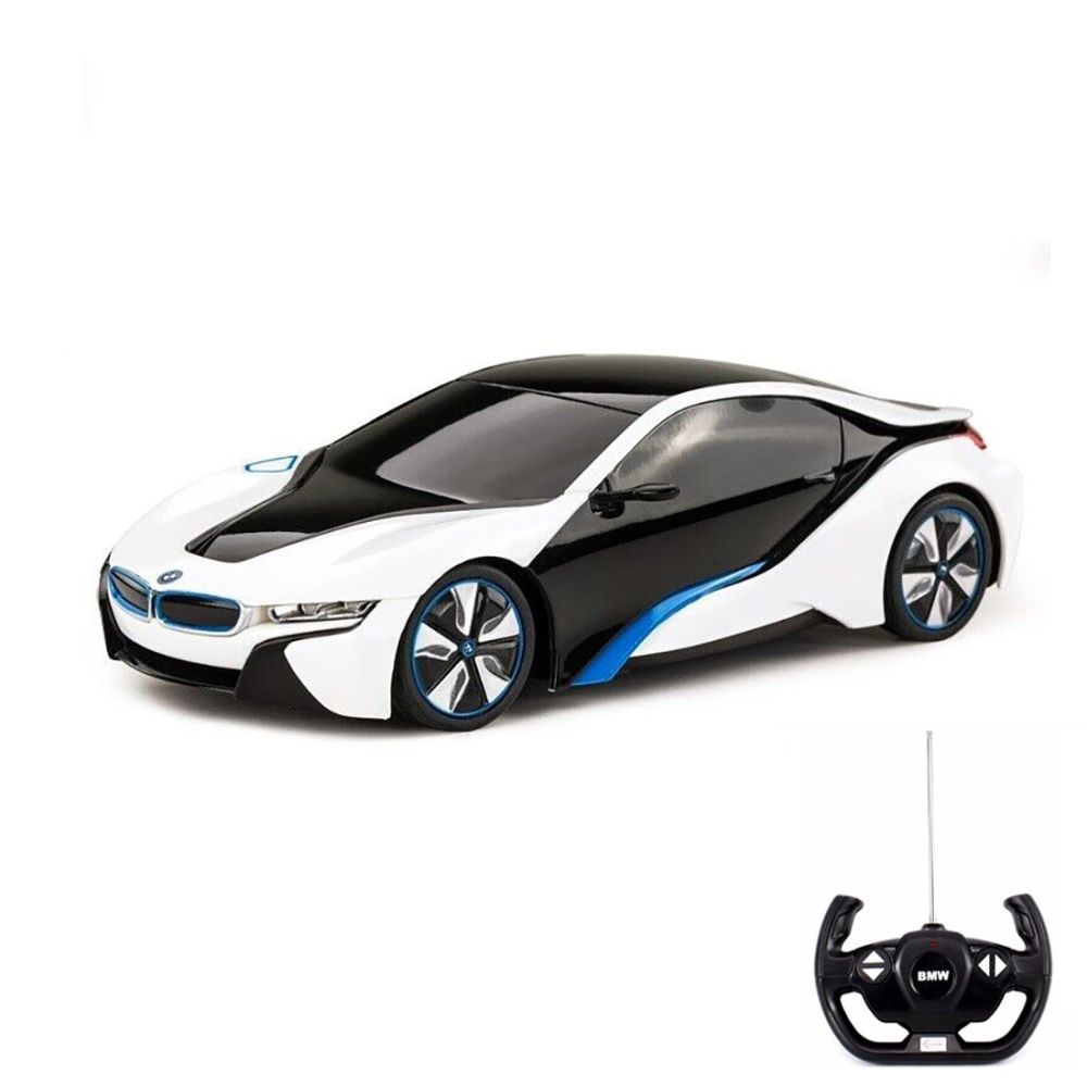 Кола с дистанционно Rastar BMW I8 1:14, Бял