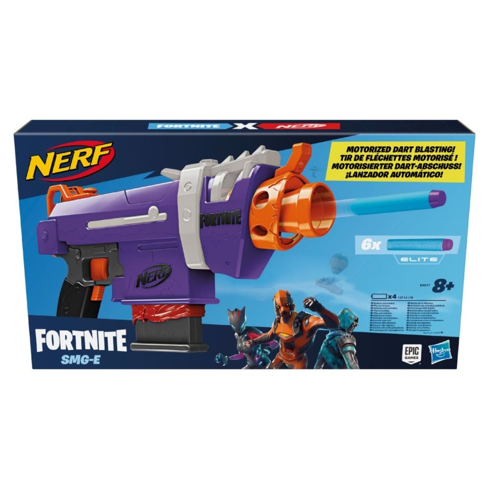 Бластер X, Nerf, Fortnite Smg E 