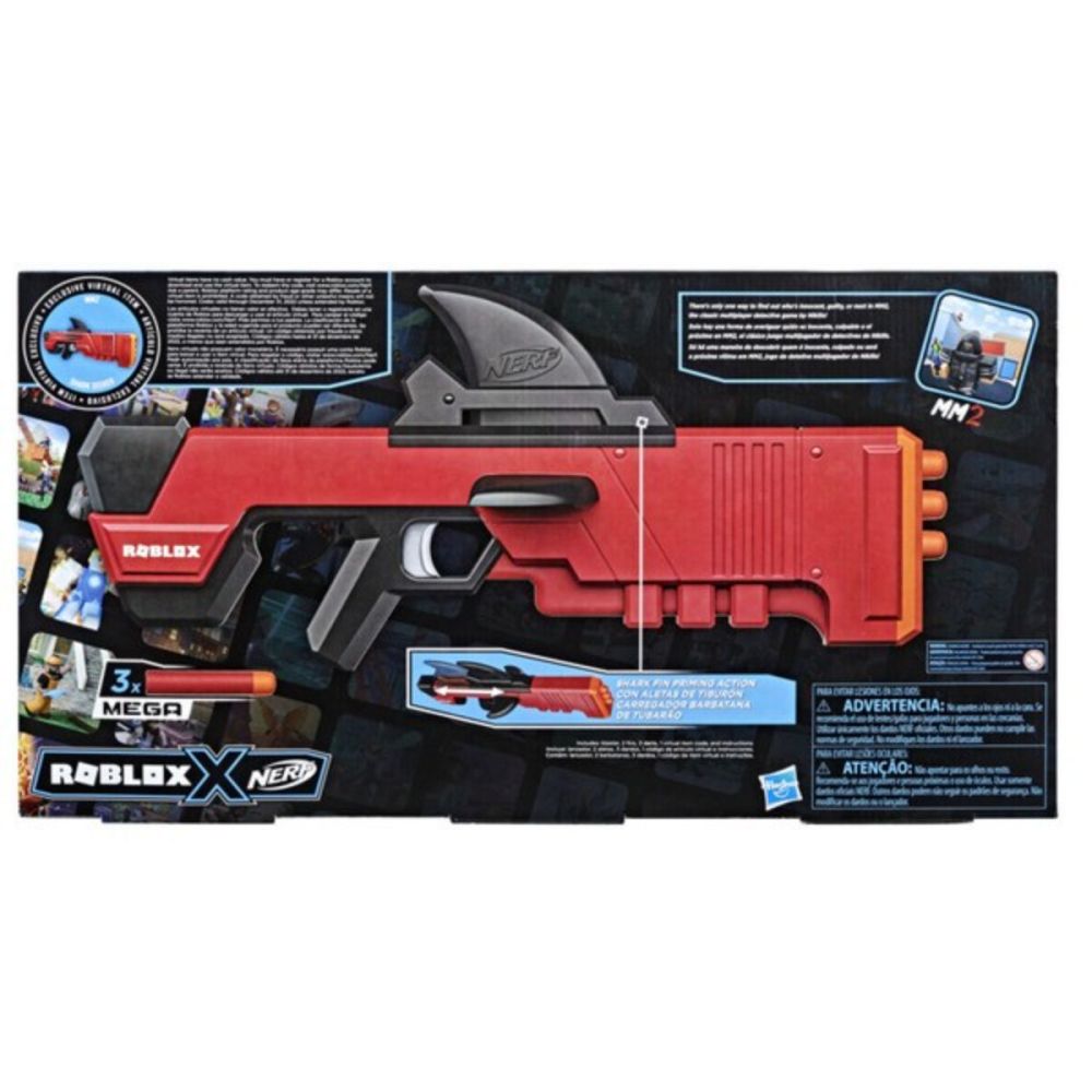 Бластер Nerf Roblox, Shark Seeker