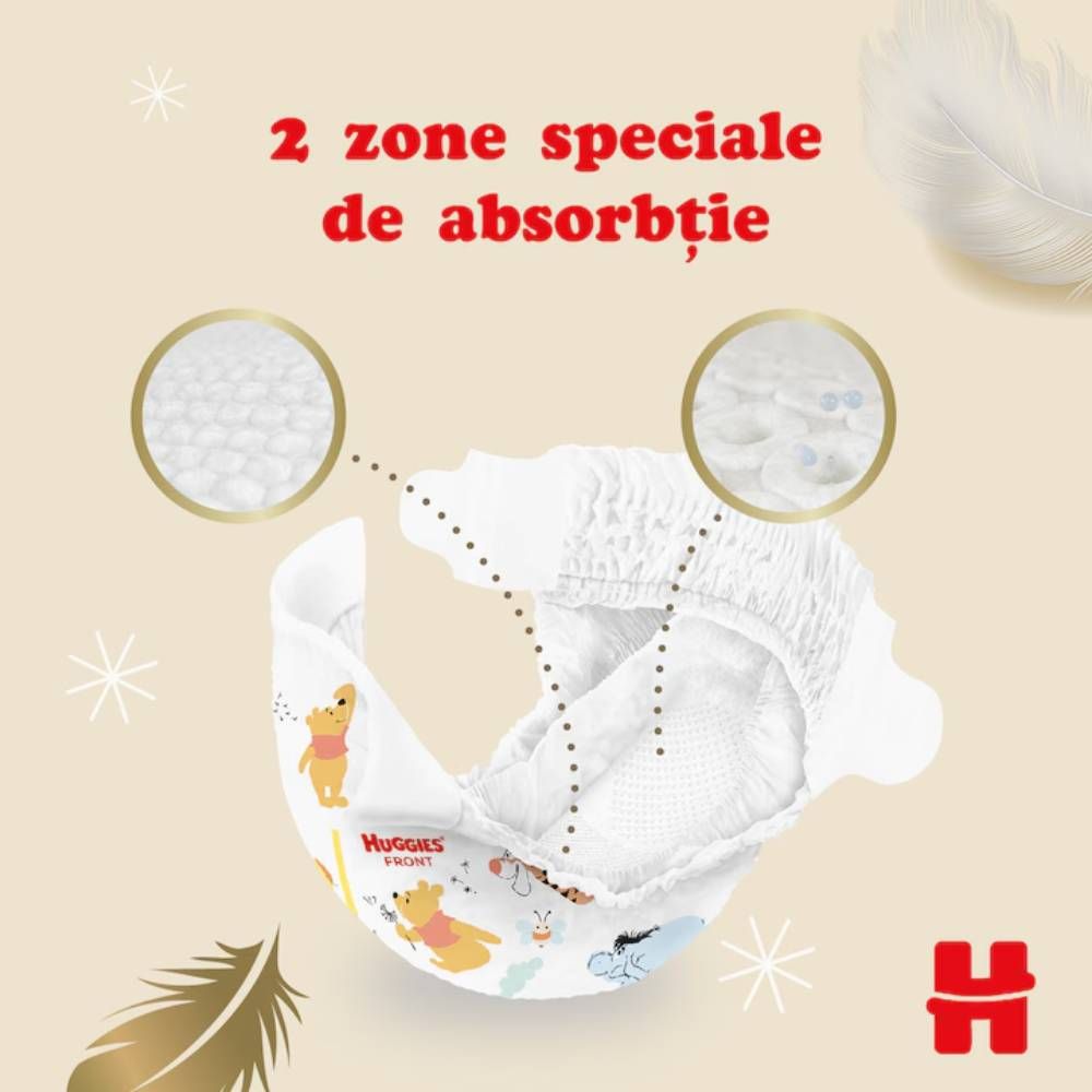 Памперси Huggies, Extra Care Mega, Размер 1, 2-5 кг, 84 бр.