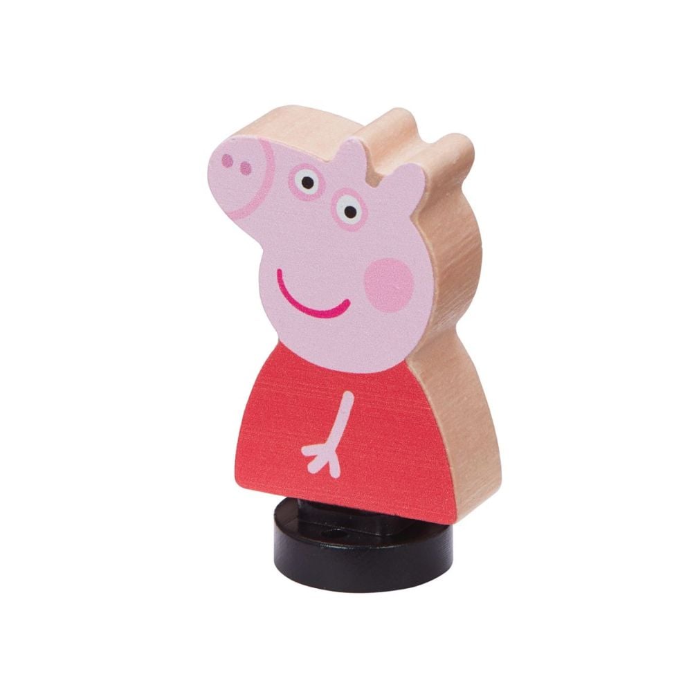 Комплект от 4 дървени фигурки, Peppa Pig