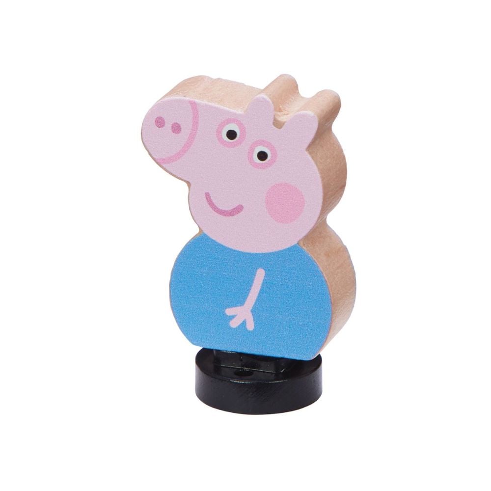 Комплект от 4 дървени фигурки, Peppa Pig