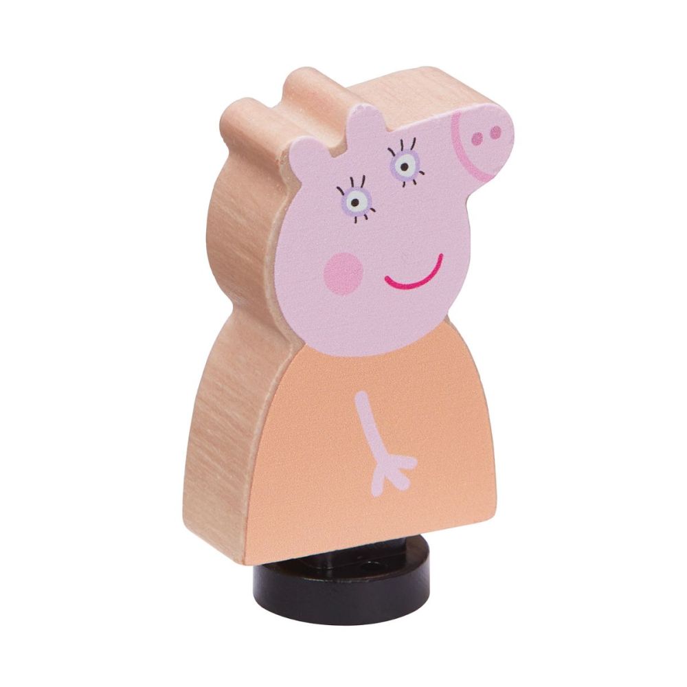 Комплект от 4 дървени фигурки, Peppa Pig