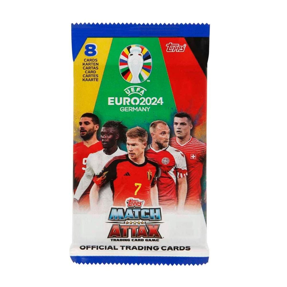 Карти с футболисти, Topps, UEFA EURO 2024, 8 броя