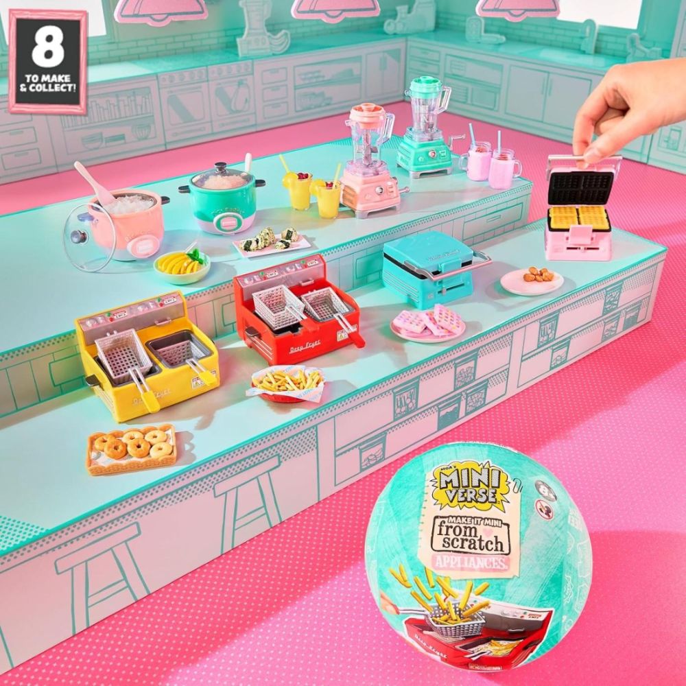 Комплект за игра, Miniverse, Make It Mini From Scratch Appliances, Seria 3, 533191EUC