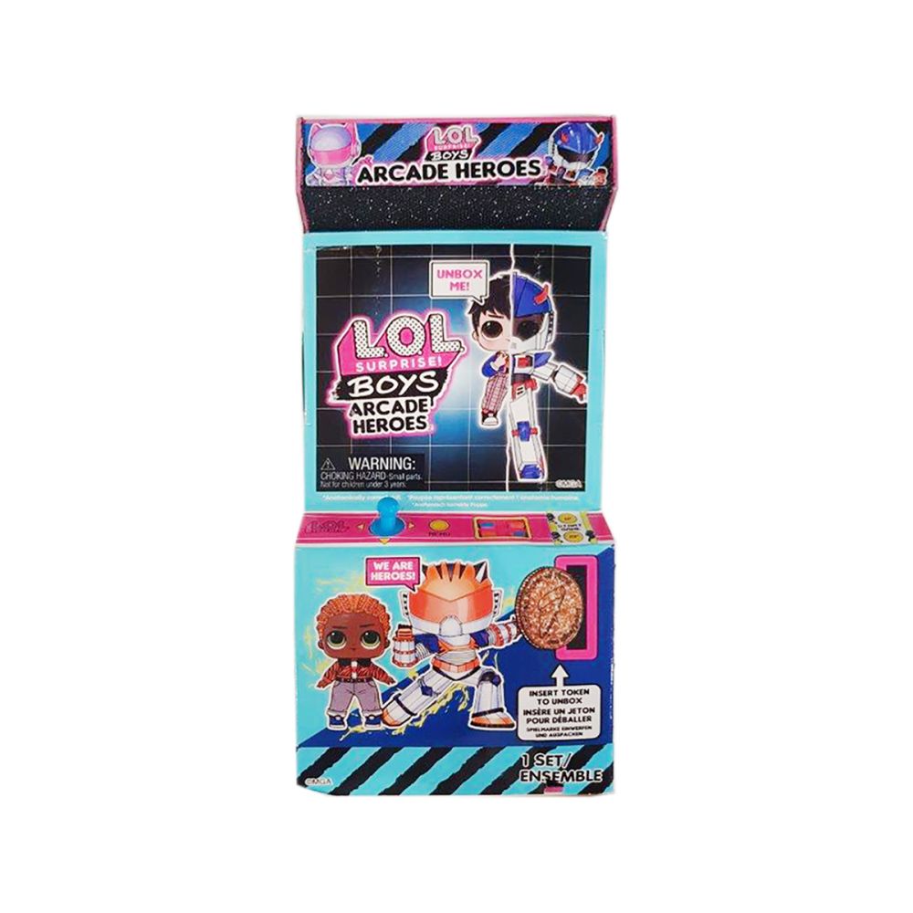 Кукла LOL Surprise Boys Arcade Heroes, Theater Club: Cool cat, Claw