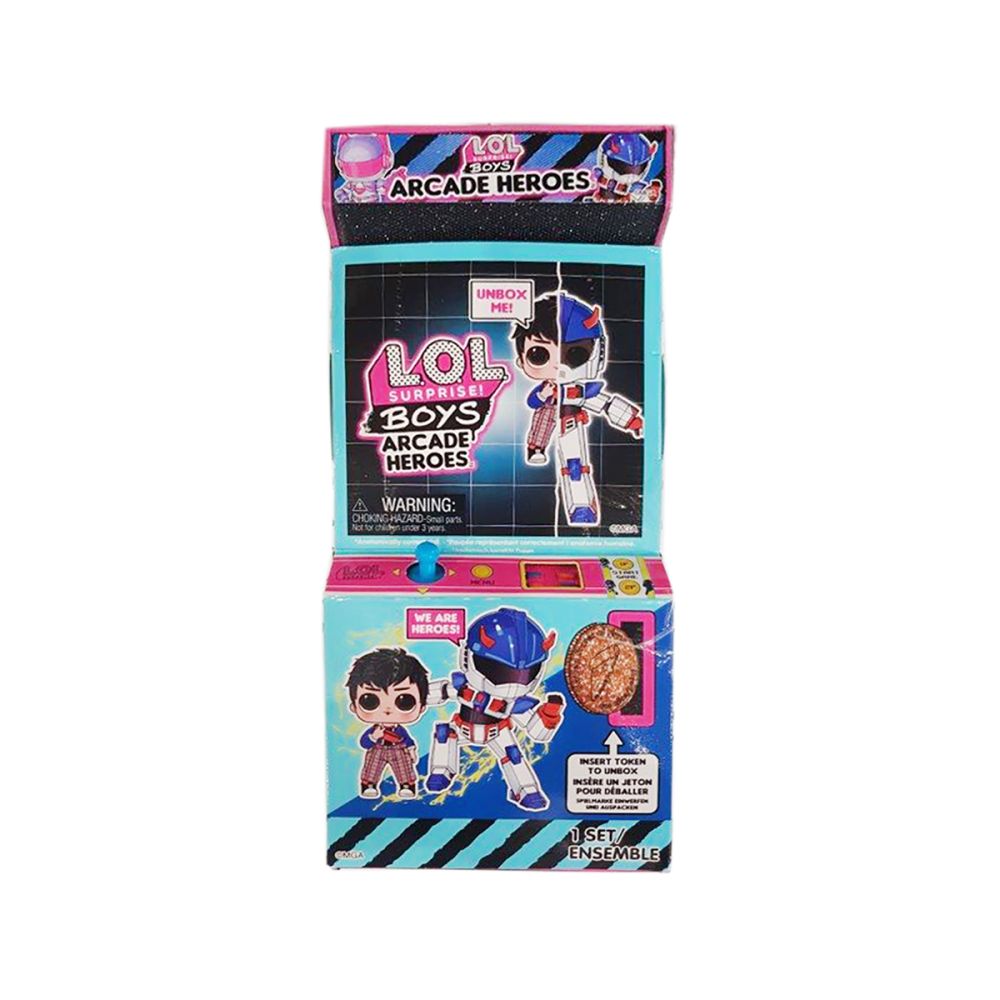 Кукла LOL Surprise Boys Arcade Heroes, Cosplay Club: Fan boy, Atomic