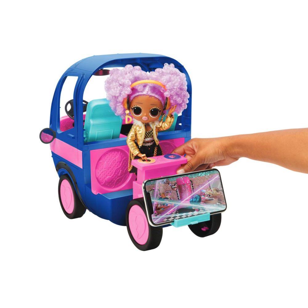 LOL Surprise OMG 4 in 1 Glamper, Комплект за игра Каравана със светлини, звуци и 55 изненади