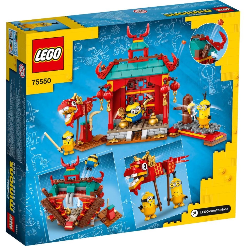 LEGO® Minions - Битка Kung Fu на миньоните (75550)