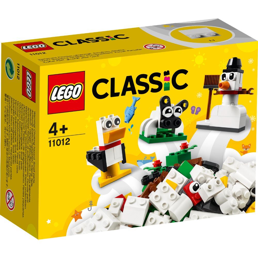 LEGO® Classic - Творчески бели тухлички (11012)