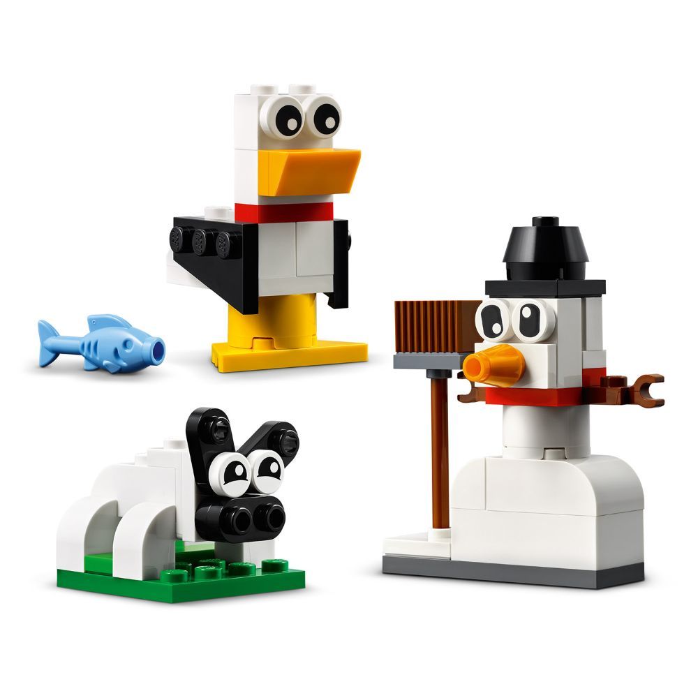 LEGO® Classic - Творчески бели тухлички (11012)
