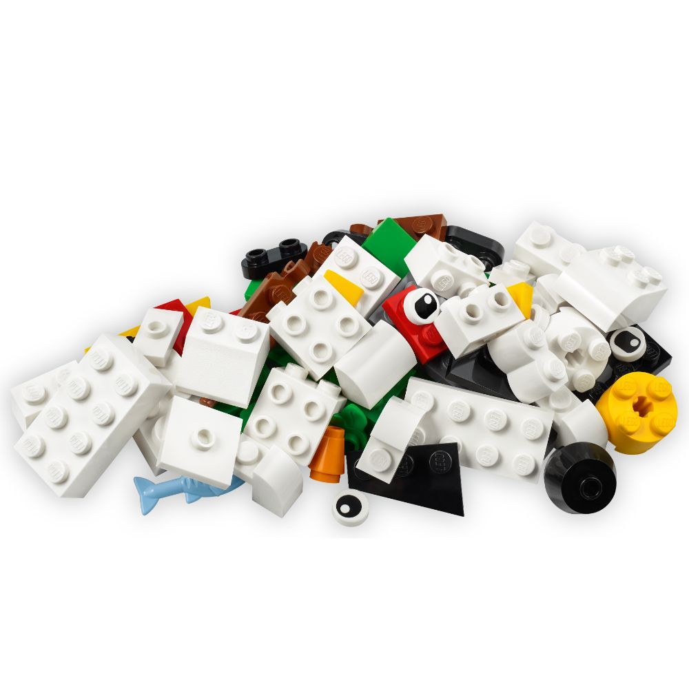 LEGO® Classic - Творчески бели тухлички (11012)