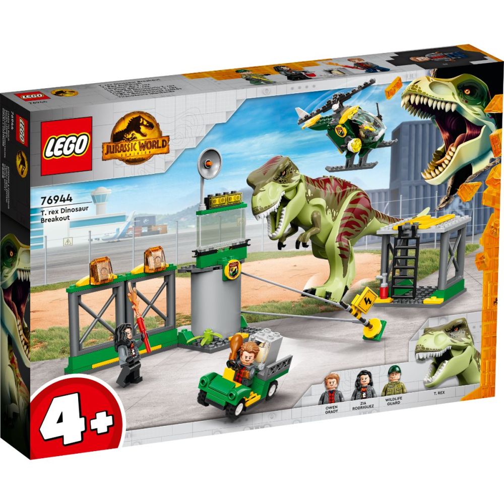 LEGO® Jurassic World - Бягство на тиранозавър рекс (76944)