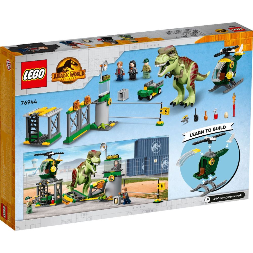 LEGO® Jurassic World - Бягство на тиранозавър рекс (76944)