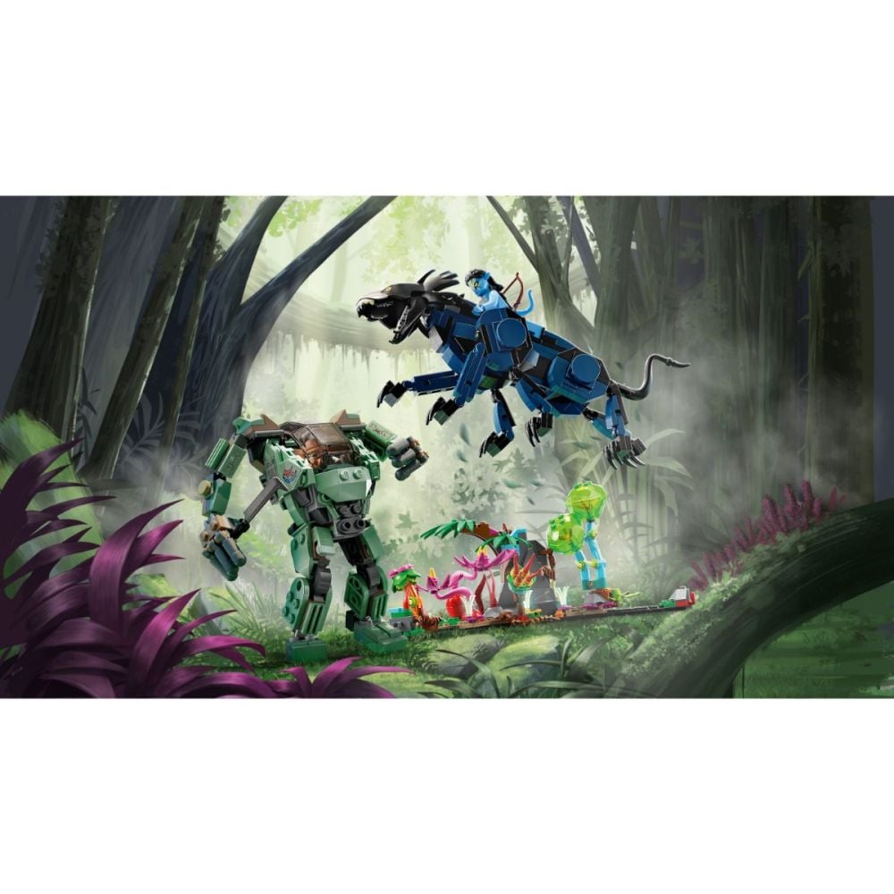 LEGO® Avatar - Нейтири и Танатор срещу Куорич (75571)