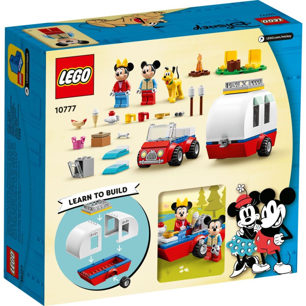 Lego® Disney Mickey and Friends - Къмпинг с Мики Маус и Мини Маус (10777)