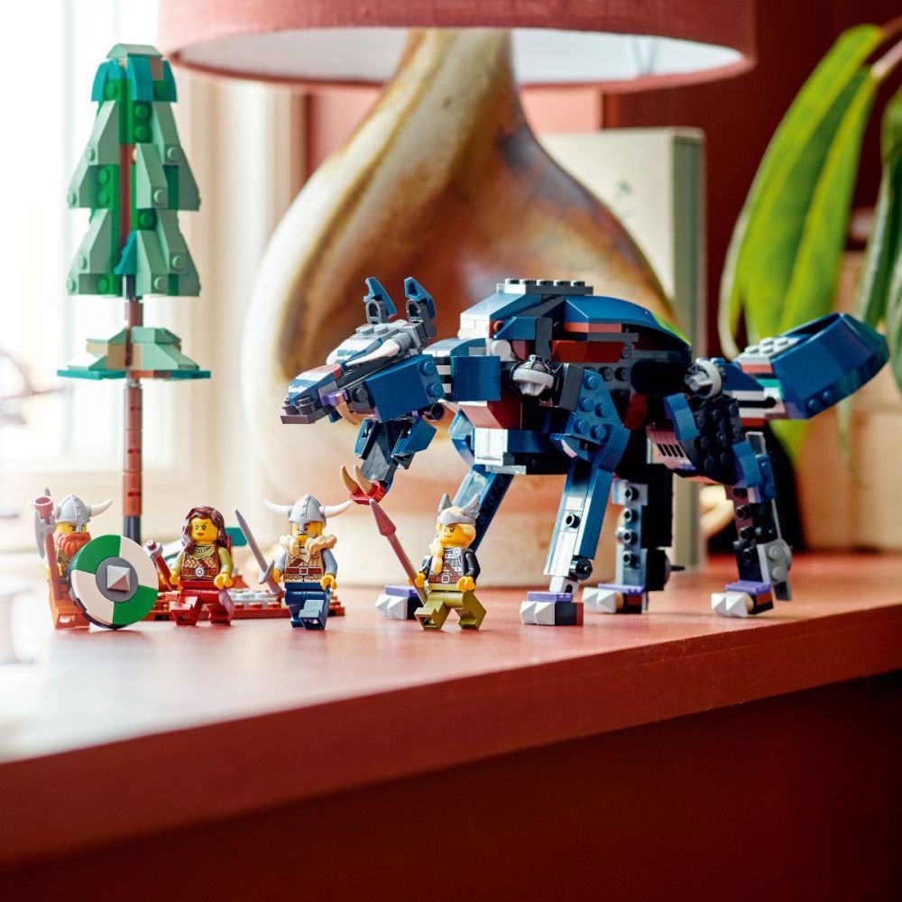 Lego® Creator - 3 In 1 Викингски кораб и Змията на Мидгард (31132)