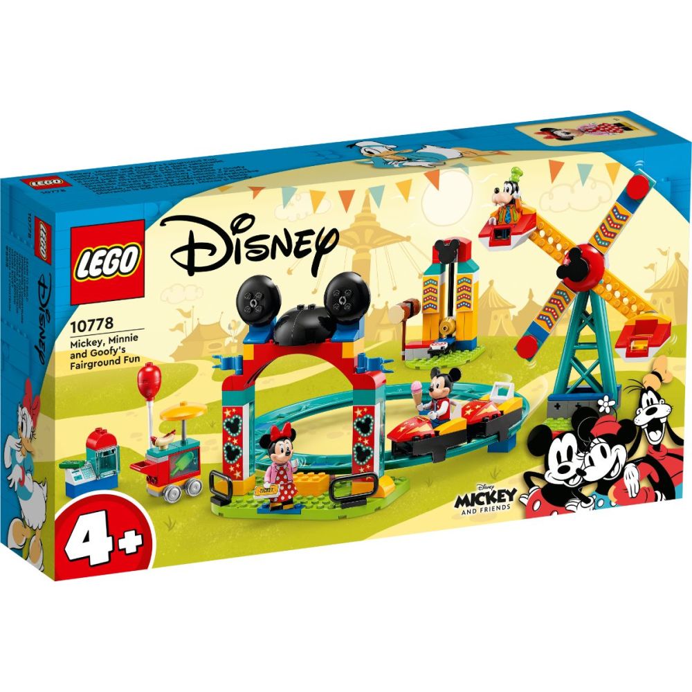 Lego® Disney Mickey And Friends - Забавления на панаира с Мики, Мини, Гуфи (10778)