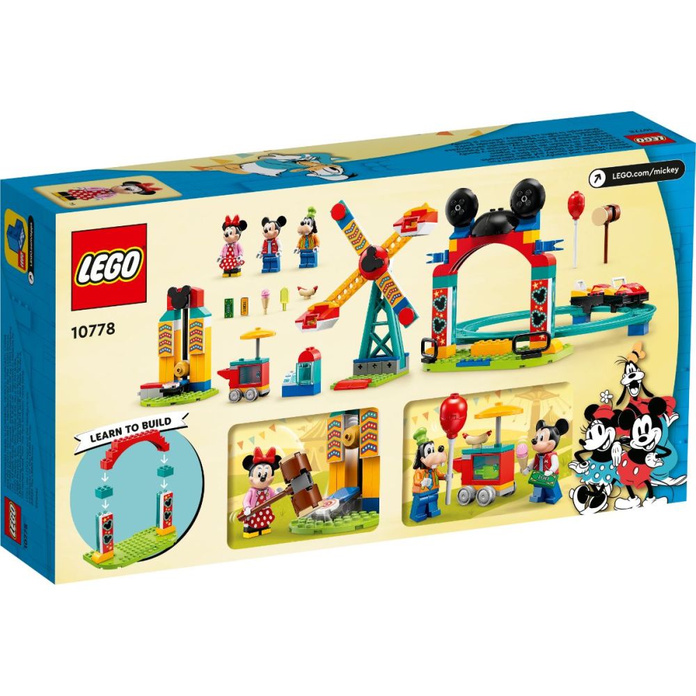 Lego® Disney Mickey And Friends - Забавления на панаира с Мики, Мини, Гуфи (10778)
