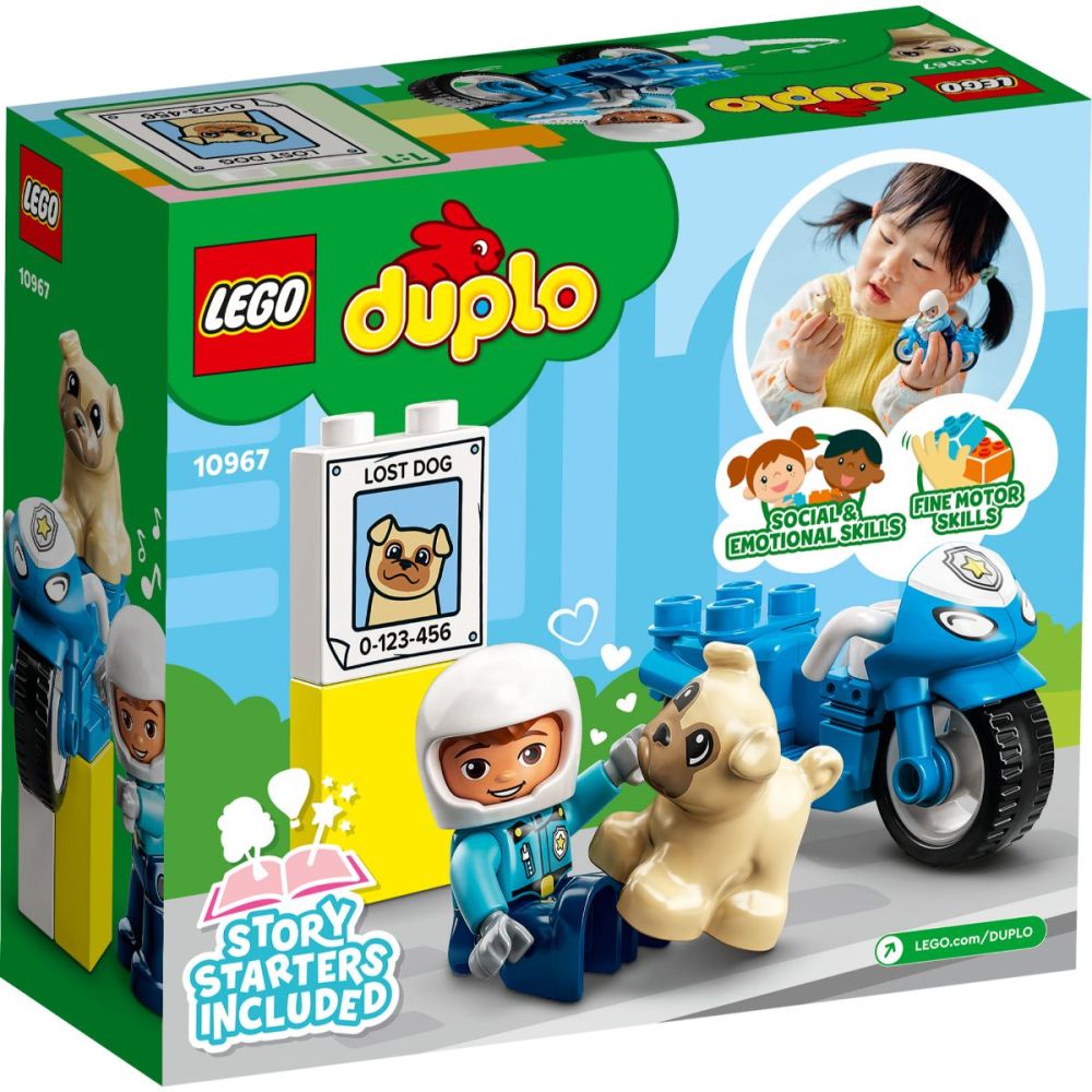 LEGO® Duplo - Полицейски мотоциклет (10967)