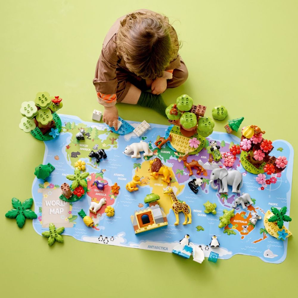 LEGO® Duplo - Диви животни от целия свят (10975)