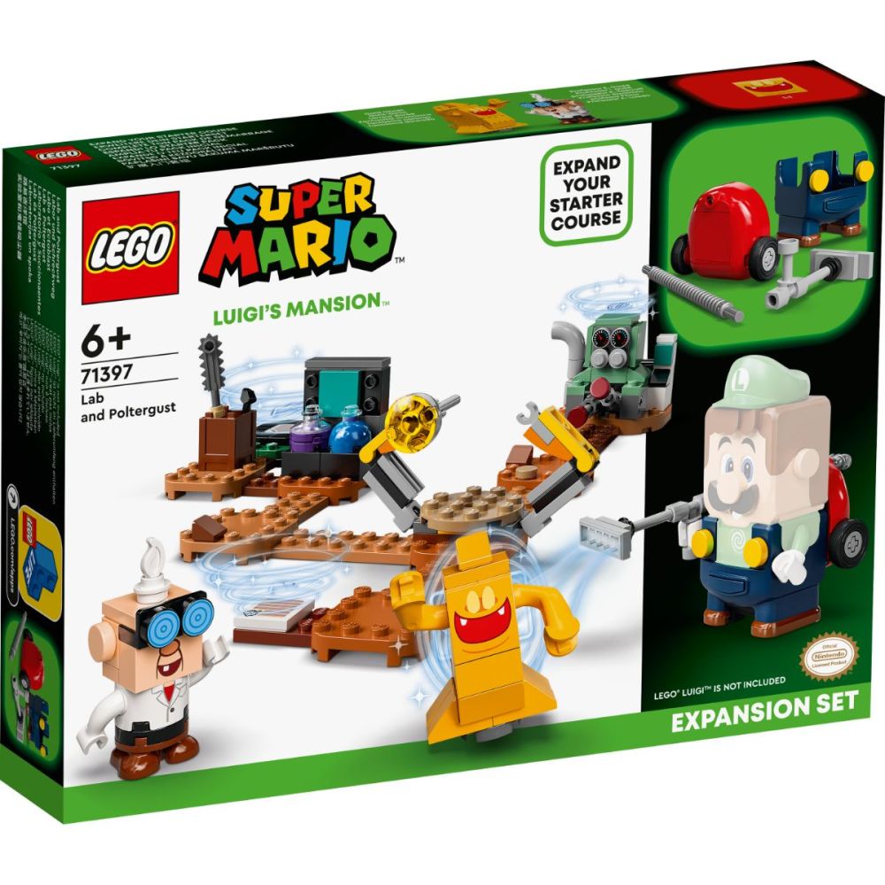LEGO® Mario - Комплект Luigi’s Mansion™ Lab and Poltergust (71397)