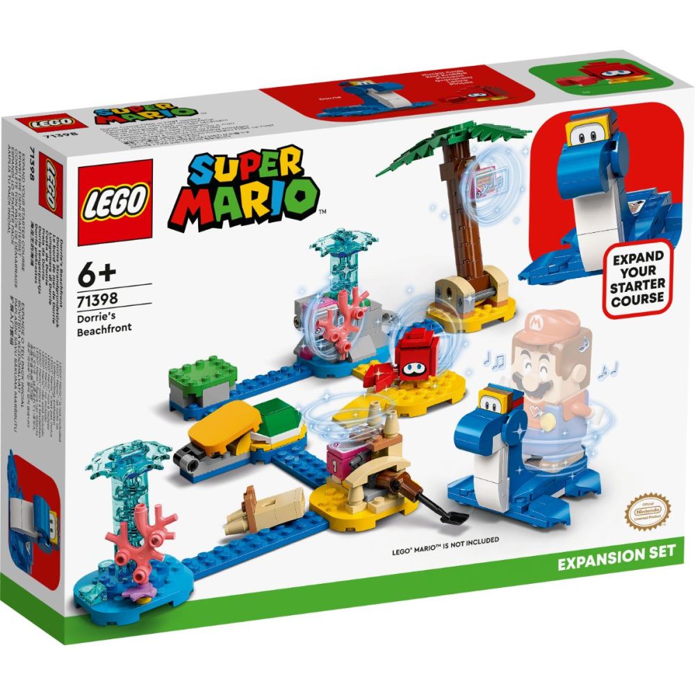 LEGO® Mario - Комплект с допълнения Dorrie’s Beachfront (71398)