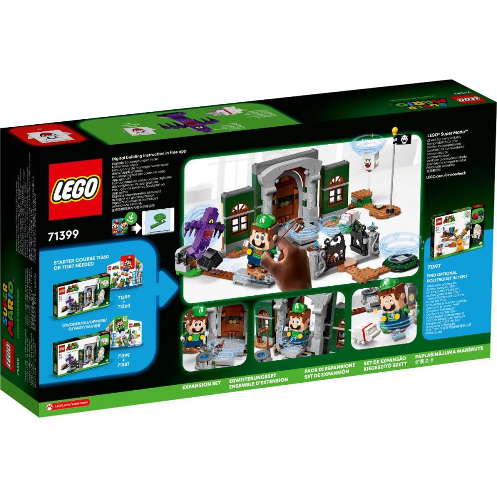 LEGO® Mario - Комплект с допълнения Luigi’s Mansion™ Entryway (71399)