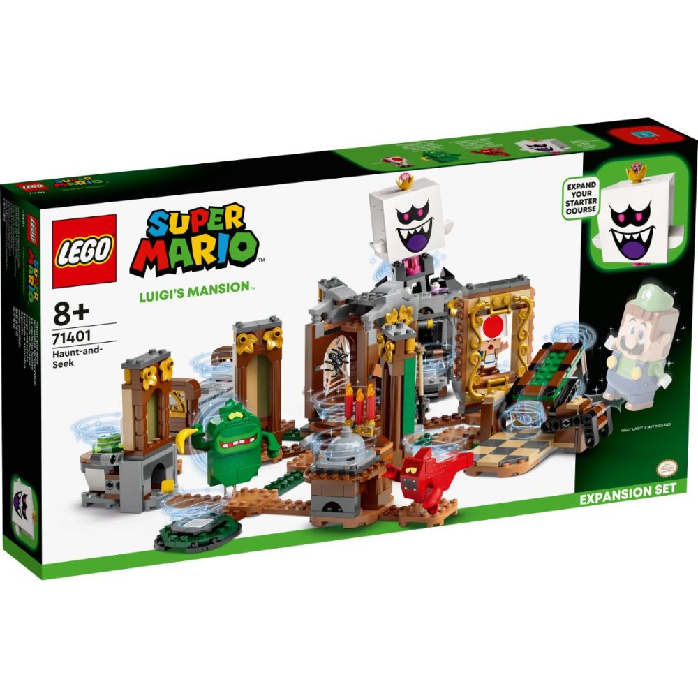 LEGO® Mario - Комплект с допълнения Luigi’s Mansion™ Haunt-and-Seek (71401)