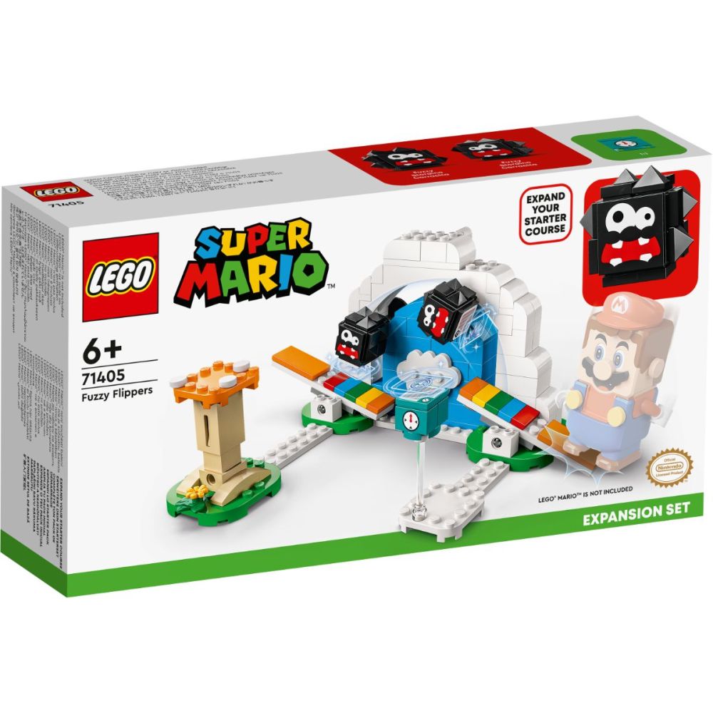 Lego® Super Mario - Комплект с допълнения Fuzzy Flippers (71405)