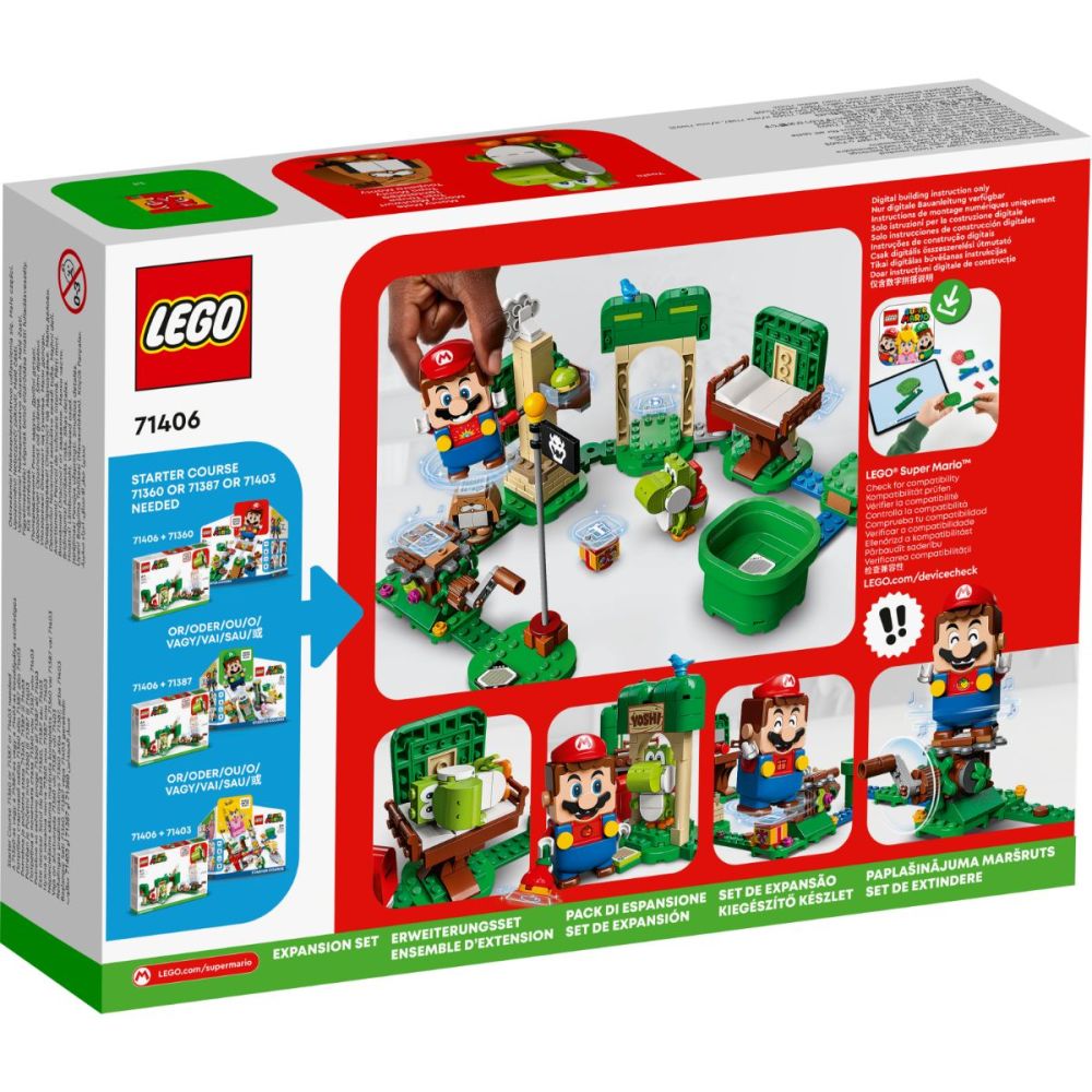 Lego® Super Mario - Комплект с допълнения Yoshi’s Gift House (71406)
