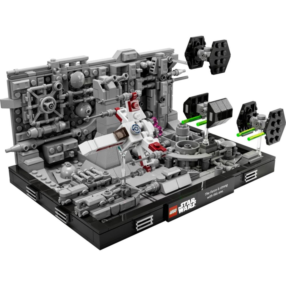 LEGO® Star Wars - Диорама на полета към шахтата на Death Star™ (75329)