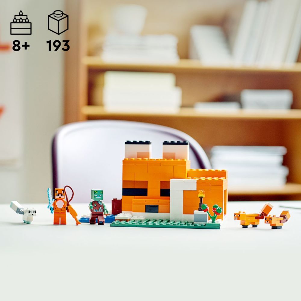 LEGO® Minecraft - Хижата на лисиците (21178)