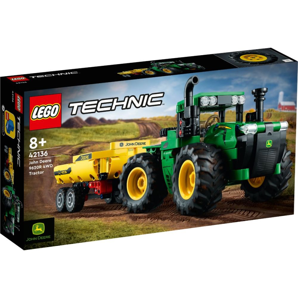 LEGO® Technic - Трактор John Deere 9620R 4WD (42136)
