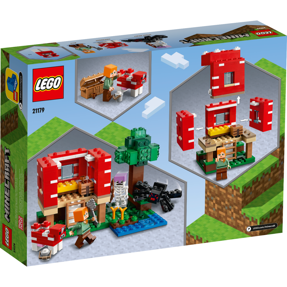 LEGO® Minecraft - Къщата на гъбите (21179)