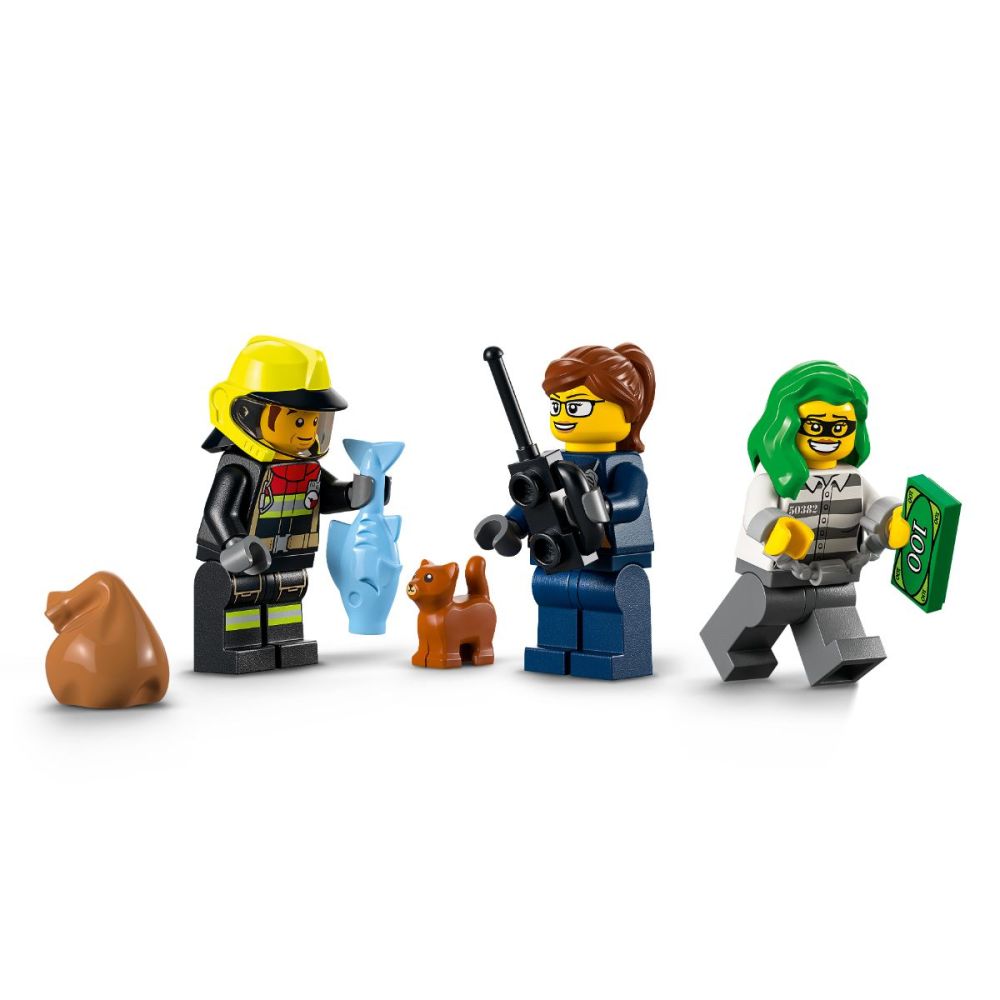 LEGO® City - Спасение при пожар и полицейско преследване (60319)