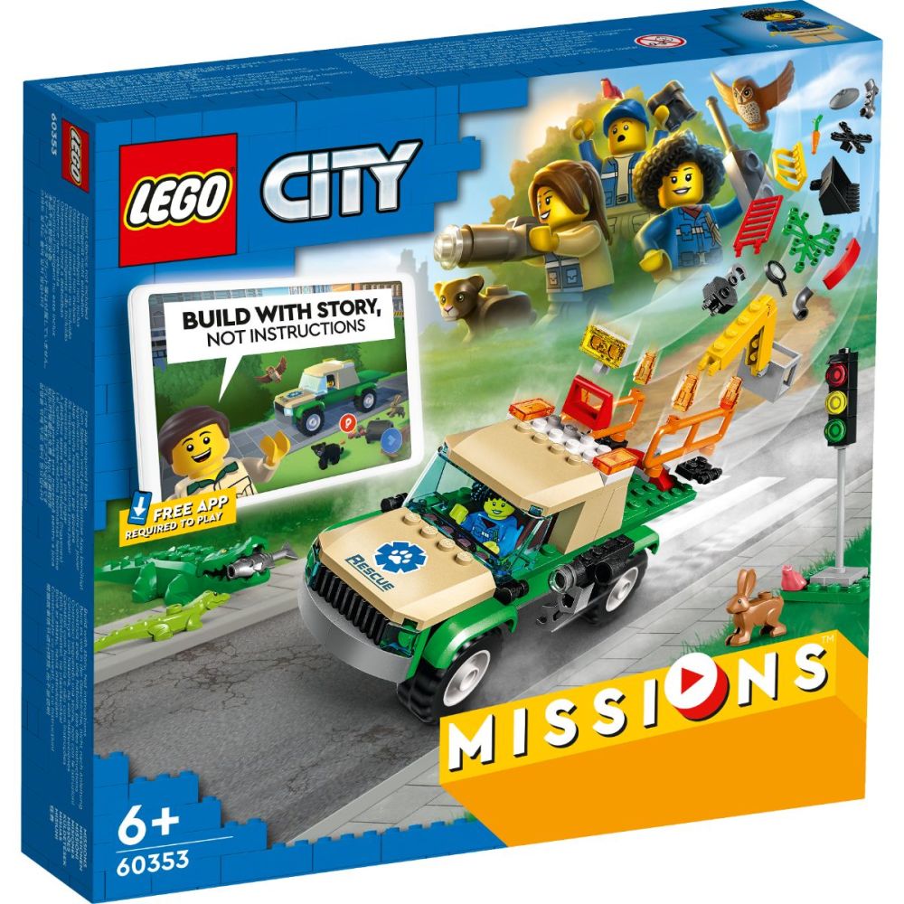 Lego® City -  Мисии за спасяване на диви животни (60353)