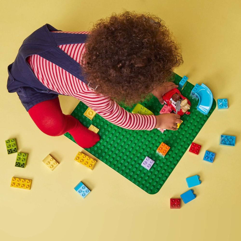 LEGO® Duplo - DUPLO® Зелена строителна плочка (10980)