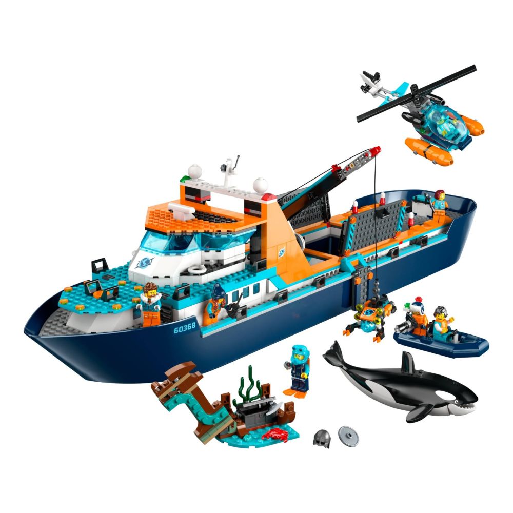 LEGO® City - Арктически изследователски кораб (60368)