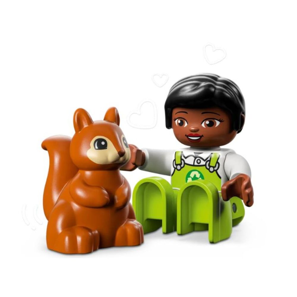 LEGO® DUPLO® Town - Вятърна турбина и електрическа кола (10985)