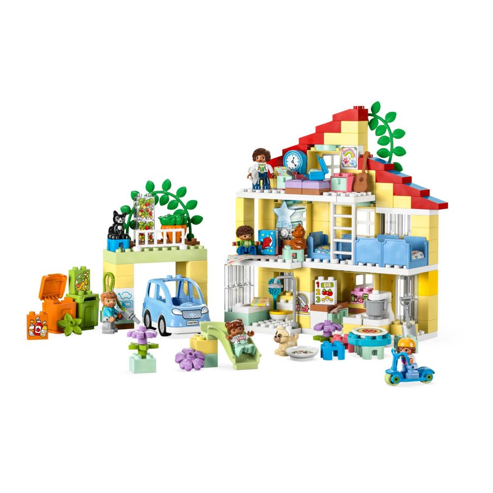 LEGO® DUPLO - Семейна къща 3 в 1 (10994)