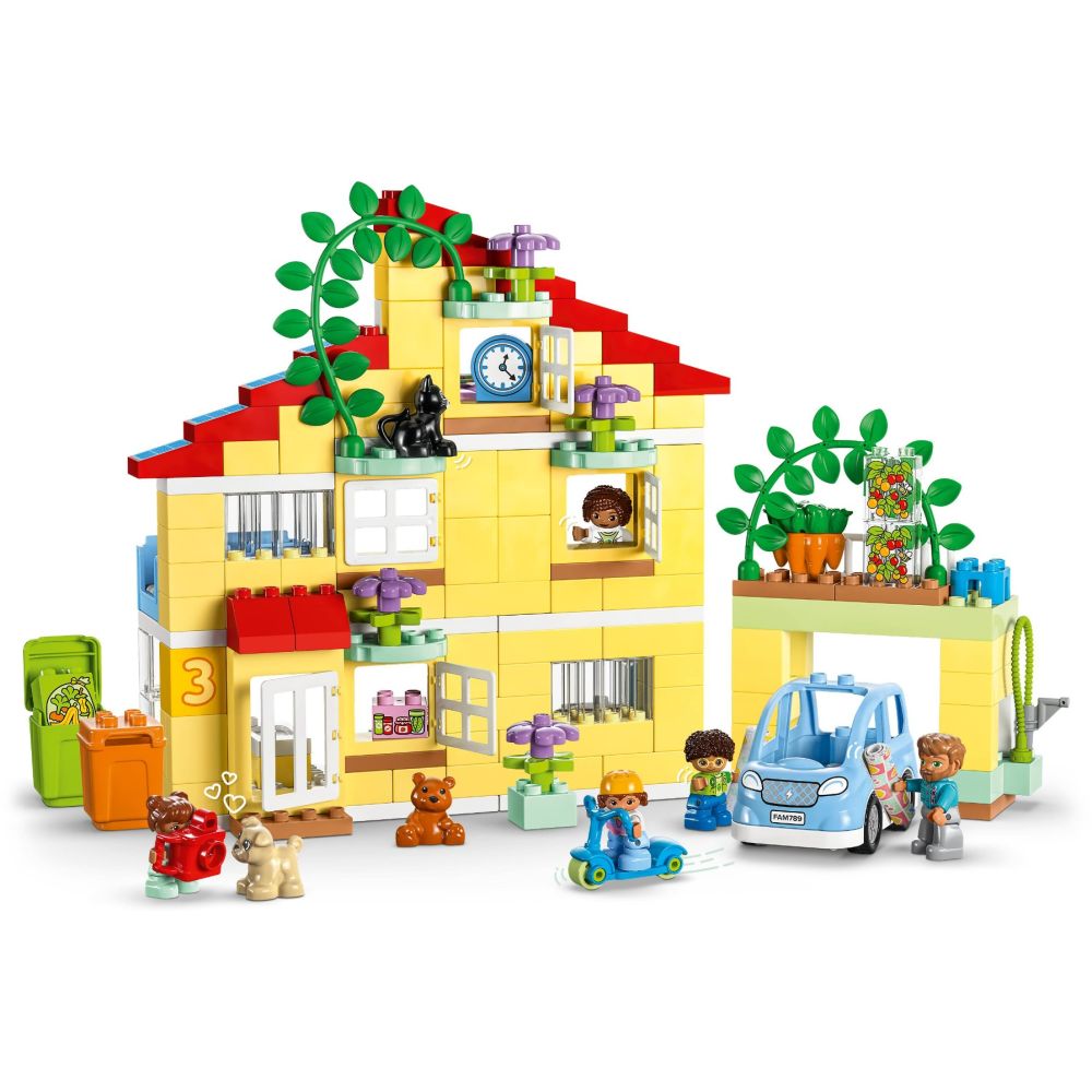 LEGO® DUPLO - Семейна къща 3 в 1 (10994)