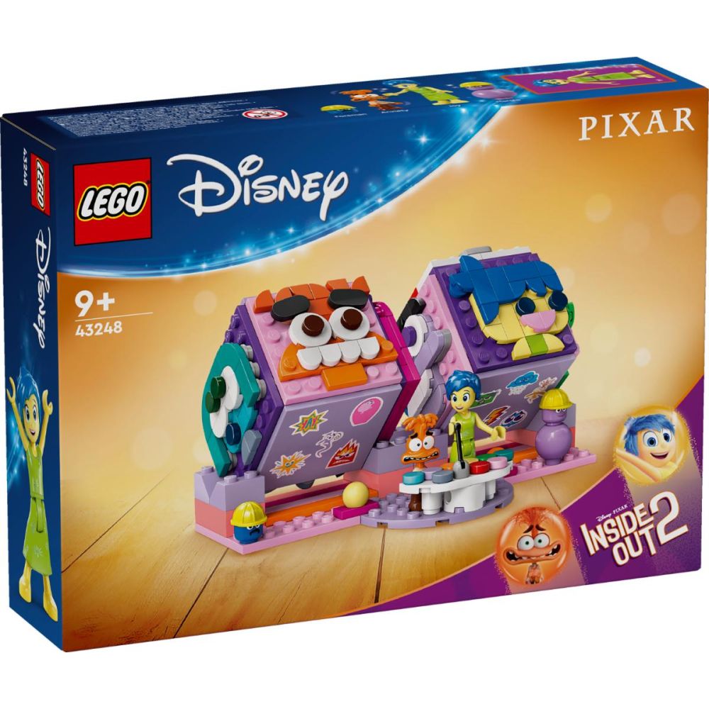 LEGO® Disney Pixar - Отвътре навън 2 – кубчета за настроение (43248)
