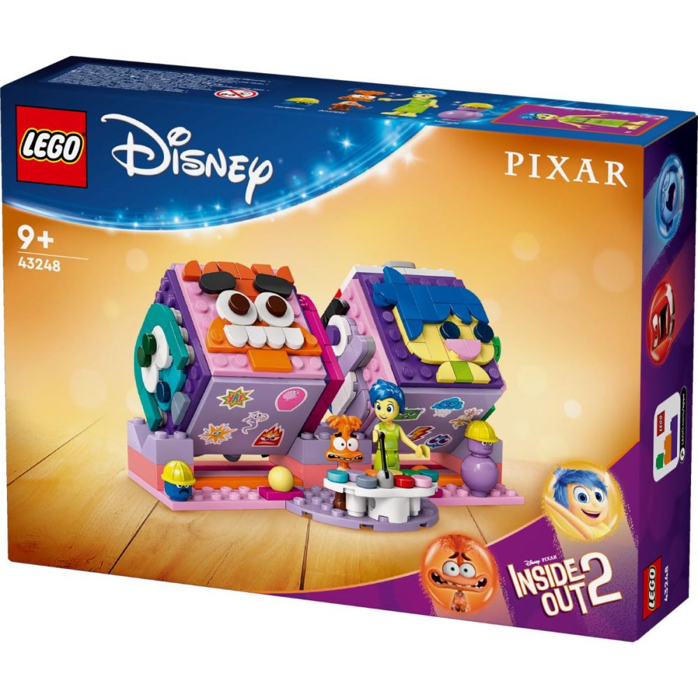 LEGO® Disney Pixar - Отвътре навън 2 – кубчета за настроение (43248)