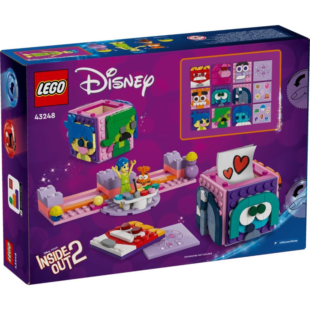 LEGO® Disney Pixar - Отвътре навън 2 – кубчета за настроение (43248)
